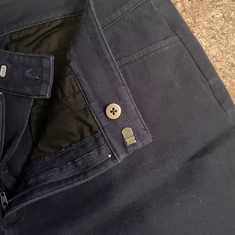Chaps Blue Capris - Picture 2 of 4
